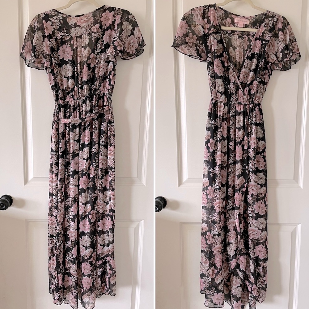 Floral Print Maxi Dress